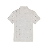 Boys All Over Printed Polo T-Shirt